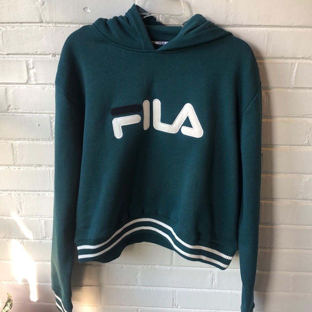 Fila cropped sweatshirt